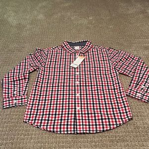NWT Gymboree Dress Shirt Size M 7 8